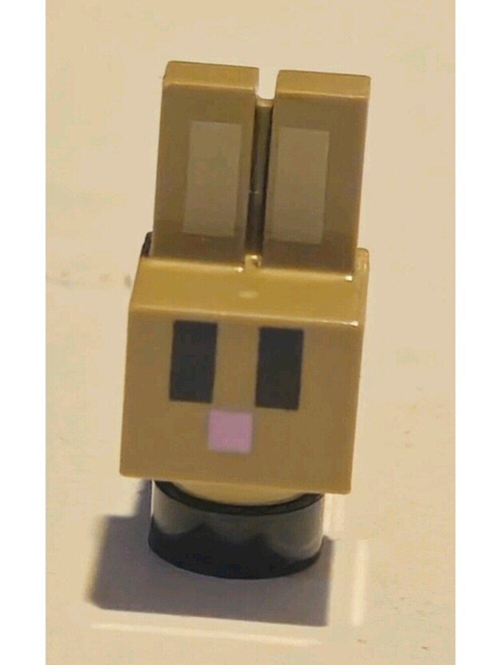 LEGO Minecraft Minifigure Bunny Rabbit Baby Dark Tan Animal minebunny01 21144 4d